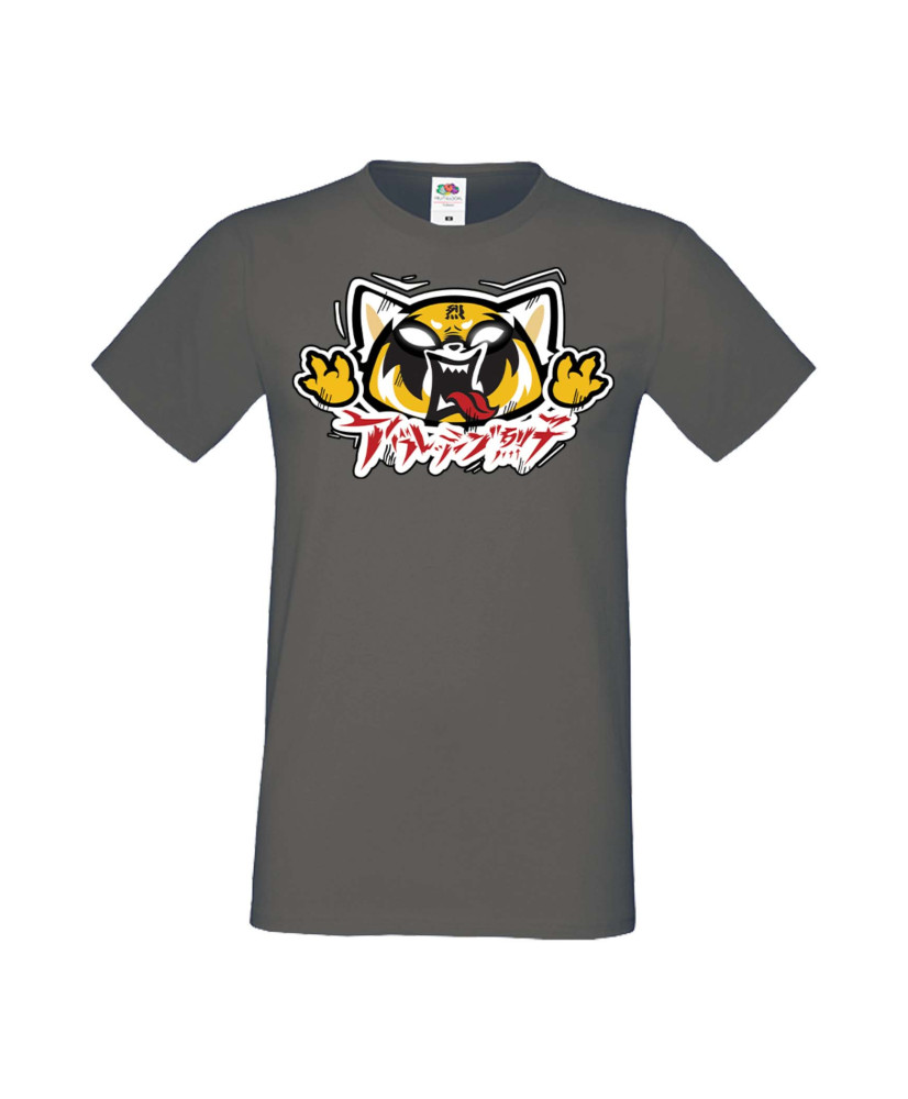 Мъжка Тениска Manga Anime Aggresive Panda