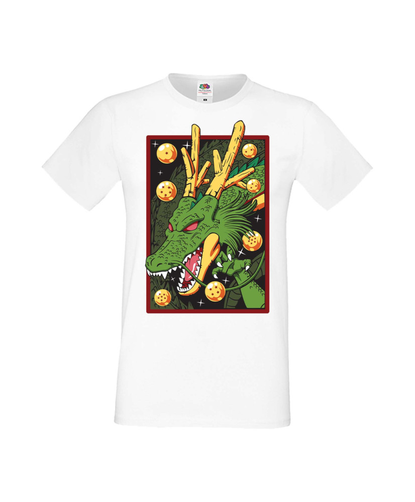 Мъжка Тениска Manga Anime Shenron Dragon Мъжка Тениска Manga Anime Shenron Dragon