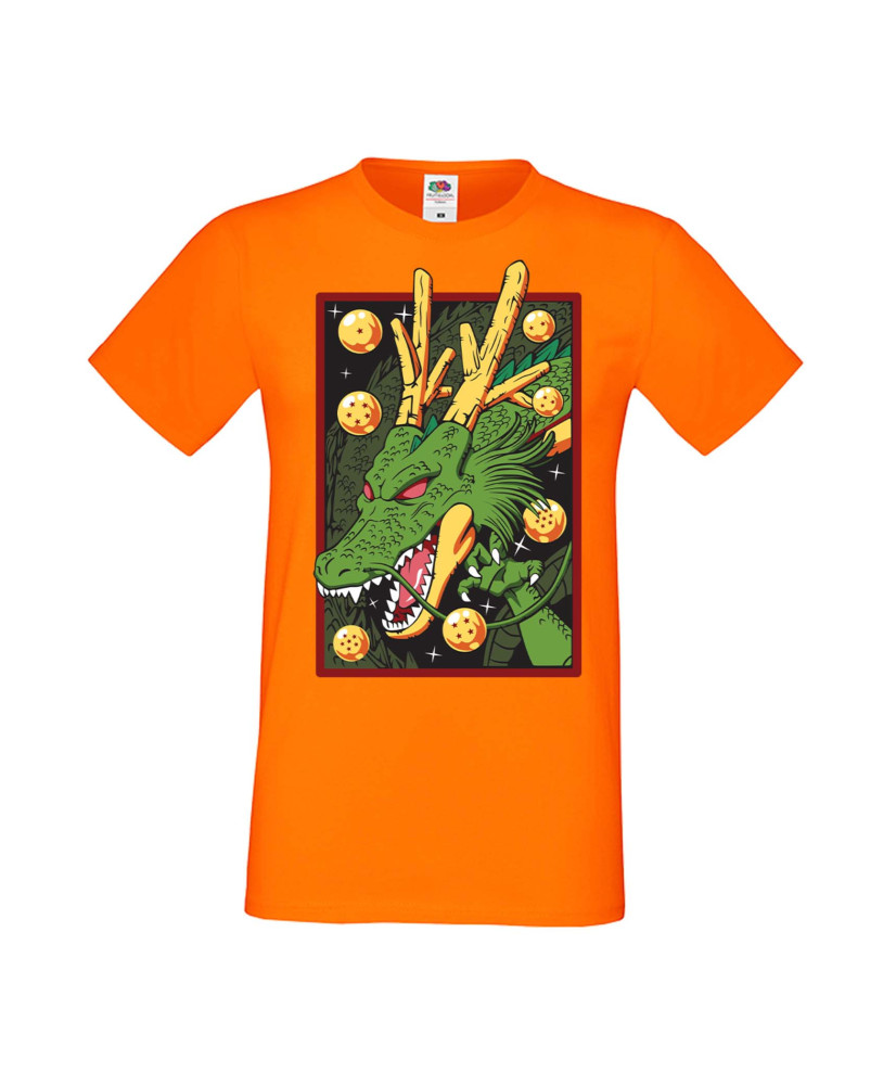 Мъжка Тениска Manga Anime Shenron Dragon Мъжка Тениска Manga Anime Shenron Dragon