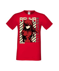 Мъжка Тениска Manga Anime Evangelion Asuka