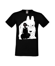 Мъжка Тениска Manga Anime Princess Mononoke