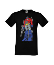 Мъжка Тениска Manga Anime Optimus Prime