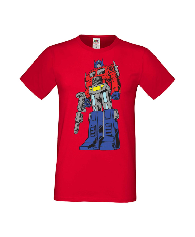 Мъжка Тениска Manga Anime Optimus Prime
