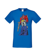 Мъжка Тениска Manga Anime Optimus Prime