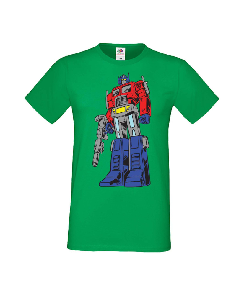 Мъжка Тениска Manga Anime Optimus Prime