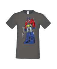 Мъжка Тениска Manga Anime Optimus Prime