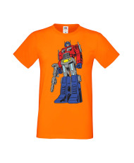 Мъжка Тениска Manga Anime Optimus Prime