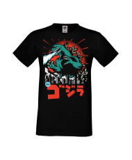 Мъжка Тениска Manga Anime Godzilla