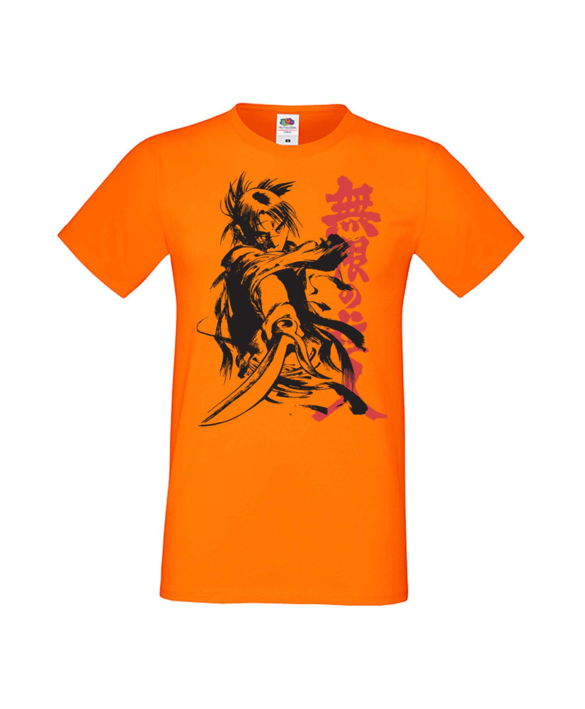 Мъжка Тениска Manga Anime Immortal Samurai