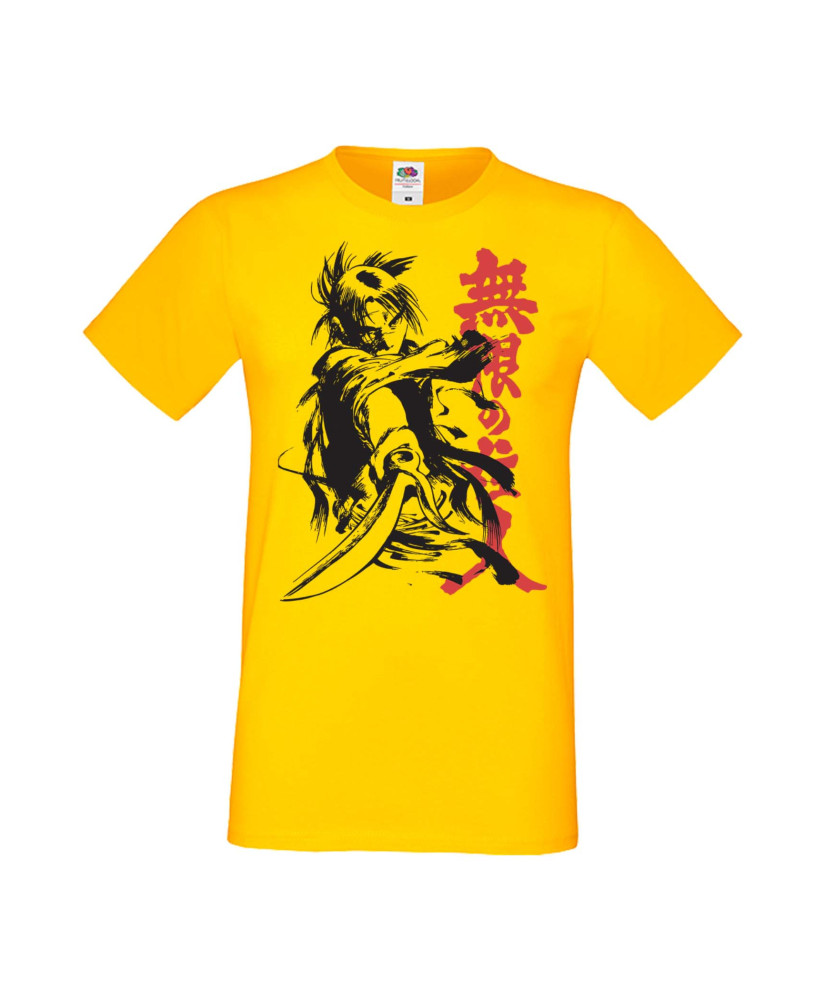 Мъжка Тениска Manga Anime Immortal Samurai