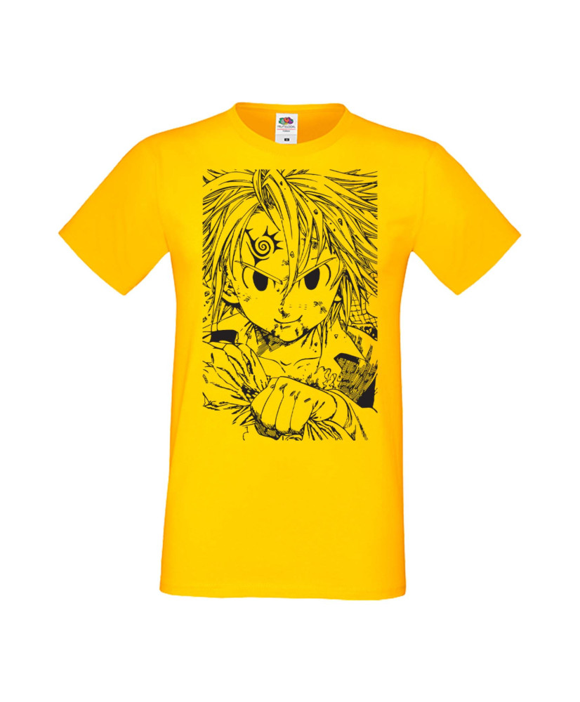 Мъжка Тениска Manga Anime Nanatsu No Taizai
