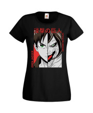 Дамска Тениска Manga Anime Attack On Titan Eren Jaeger 01