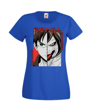 Дамска Тениска Manga Anime Attack On Titan Eren Jaeger 01