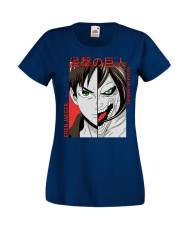 Дамска Тениска Manga Anime Attack On Titan Eren Jaeger 01