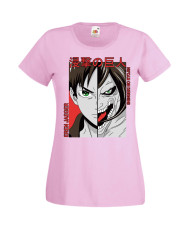 Дамска Тениска Manga Anime Attack On Titan Eren Jaeger 01