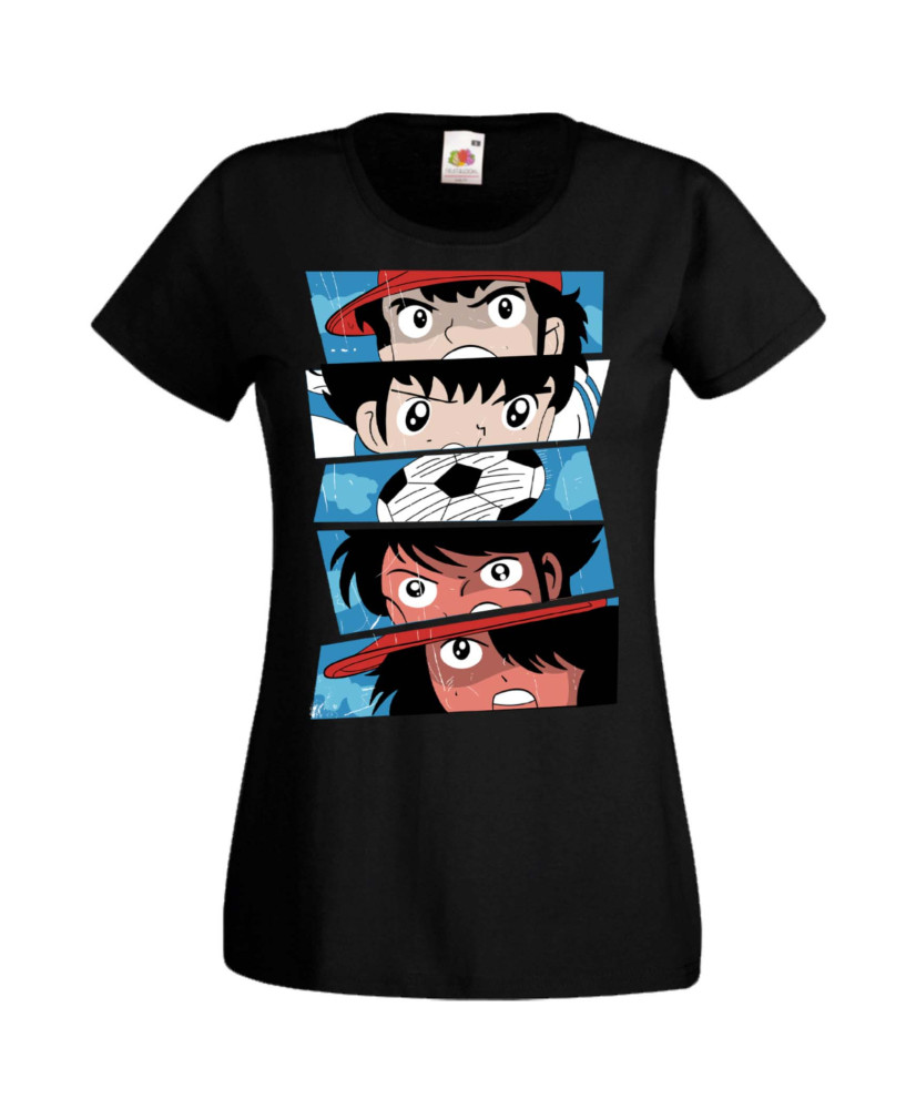 Дамска Тениска Manga Anime Captain Tsubasa 02