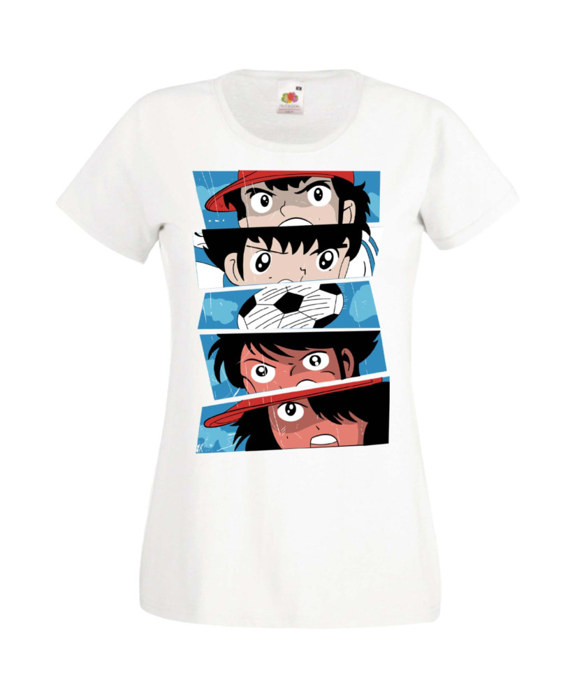Дамска Тениска Manga Anime Captain Tsubasa 02