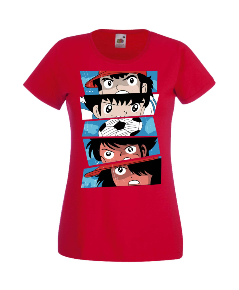 Дамска Тениска Manga Anime Captain Tsubasa 02