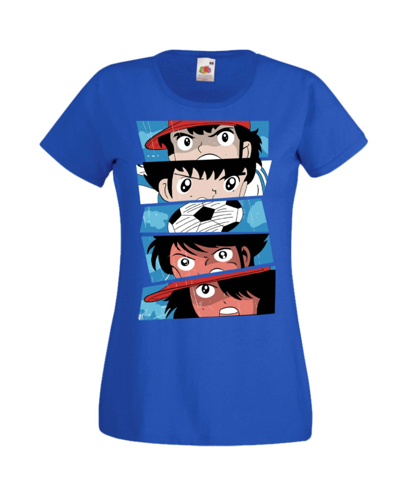 Дамска Тениска Manga Anime Captain Tsubasa 02