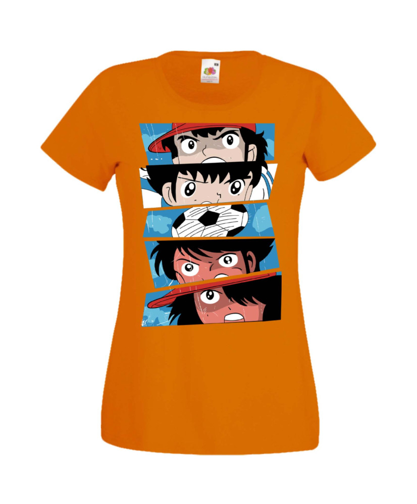 Дамска Тениска Manga Anime Captain Tsubasa 02