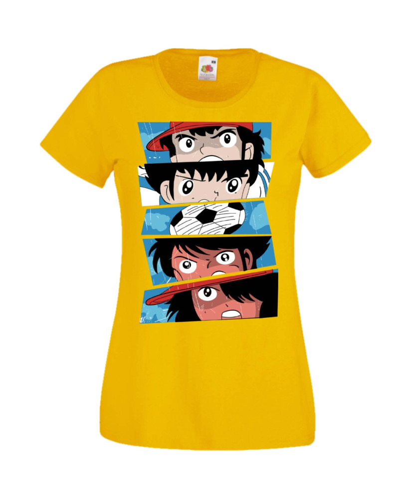 Дамска Тениска Manga Anime Captain Tsubasa 02