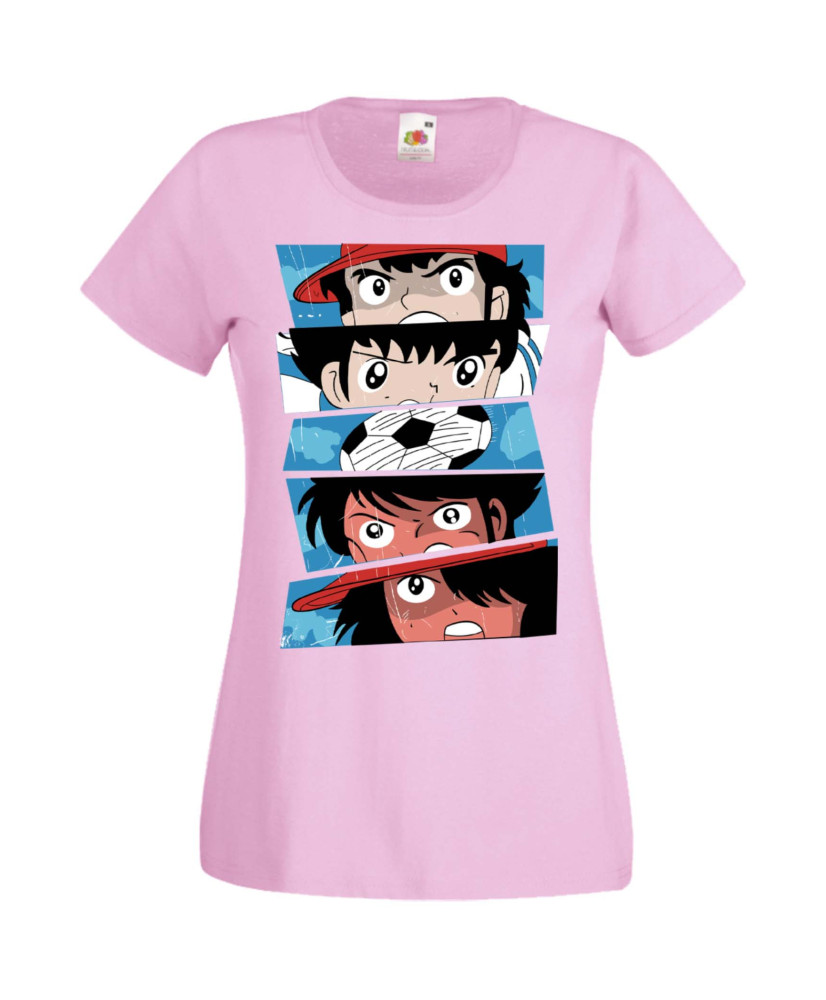 Дамска Тениска Manga Anime Captain Tsubasa 02