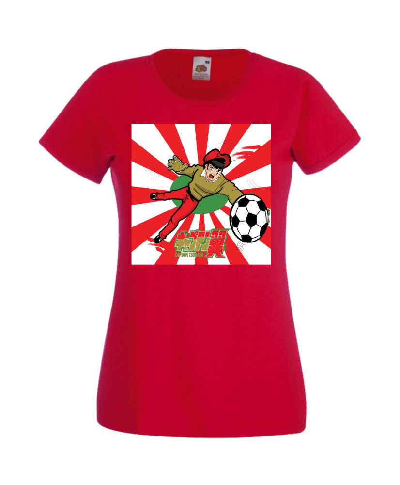 Дамска Тениска Manga Anime Captain Tsubasa 04