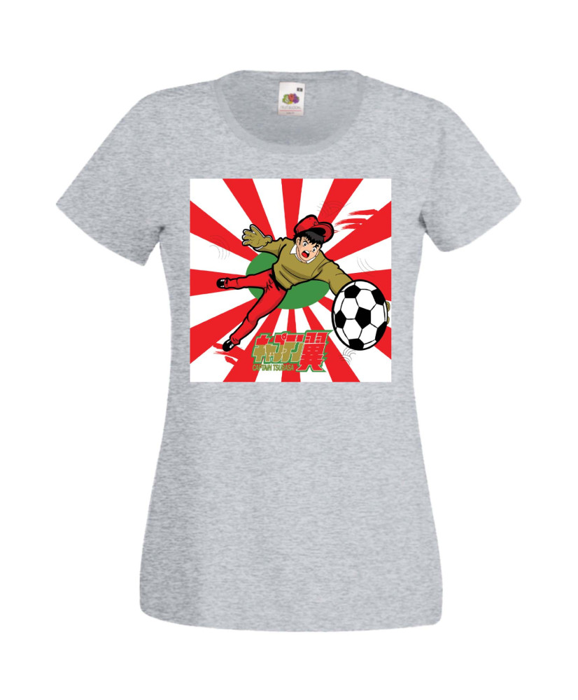 Дамска Тениска Manga Anime Captain Tsubasa 04 Дамска Тениска Manga Anime Captain Tsubasa 04