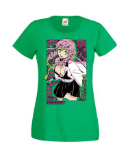 Дамска Тениска Manga Anime Demon Slayer Kanroji Mitsuri