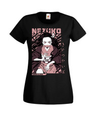 Дамска Тениска Manga Anime Demon Slayer Nezuko Kamado 01