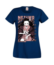 Дамска Тениска Manga Anime Demon Slayer Nezuko Kamado 01