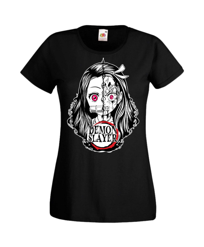 Дамска Тениска Manga Anime Demon Slayer Nezuko Kamado 03 Дамска Тениска Manga Anime Demon Slayer Nezuko Kamado 03