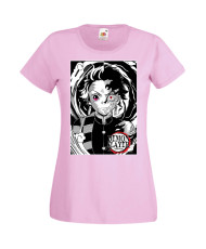 Дамска Тениска Manga Anime Demon Slayer Tanjiro Kamado 02
