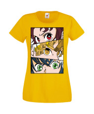 Дамска Тениска Manga Anime Demon Slayer Trio