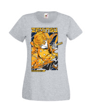 Дамска Тениска Manga Anime Demon Slayer Zenitsu Agatsuma