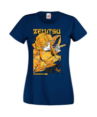 Дамска Тениска Manga Anime Demon Slayer Zenitsu Agatsuma