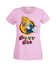 Дамска Тениска Manga Anime Dragon Ball Z Vegeta Galick Gun