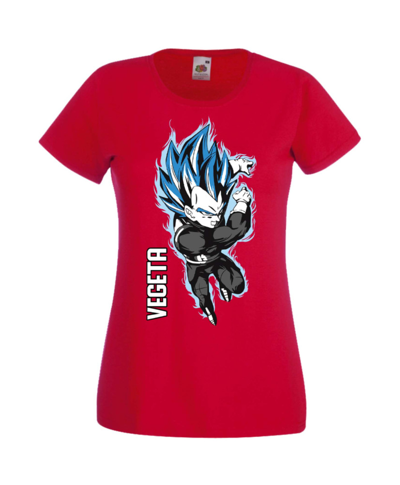 Дамска Тениска Manga Anime Dragon Ball Z Vegeta