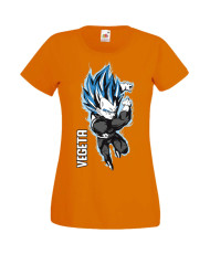 Дамска Тениска Manga Anime Dragon Ball Z Vegeta