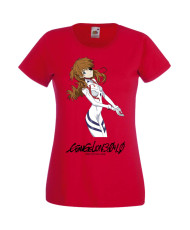 Дамска Тениска Manga Anime Evangelion Asuka Langley Soryu