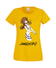 Дамска Тениска Manga Anime Evangelion Asuka Langley Soryu