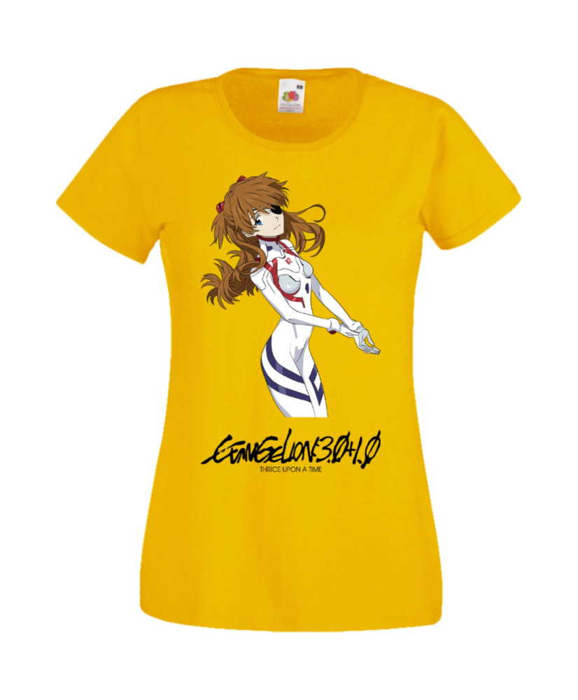 Дамска Тениска Manga Anime Evangelion Asuka Langley Soryu