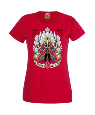 Дамска Тениска Manga Anime Fullmetal Alchemist Edward Elric