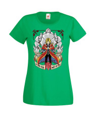 Дамска Тениска Manga Anime Fullmetal Alchemist Edward Elric