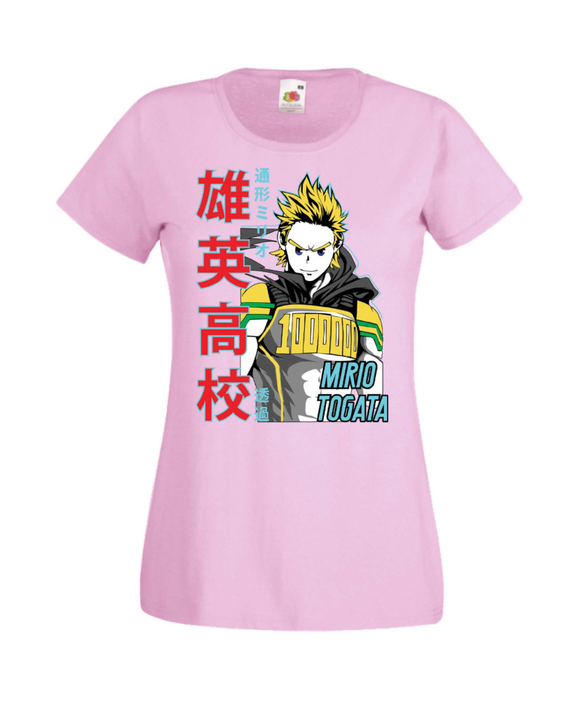 Дамска Тениска Manga Anime My Hero Academia Mirio Togata 02 Дамска Тениска Manga Anime My Hero Academia Mirio Togata 02