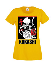 Дамска Тениска Manga Anime Naruto Hatake Kakashi 04 Chidori