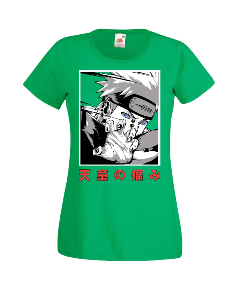 Дамска Тениска Manga Anime Naruto Nagato Pain Дамска Тениска Manga Anime Naruto Nagato Pain