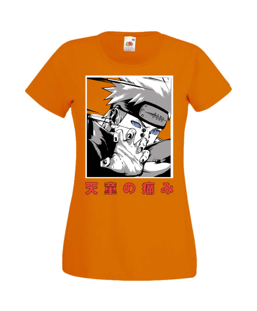 Дамска Тениска Manga Anime Naruto Nagato Pain Дамска Тениска Manga Anime Naruto Nagato Pain