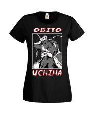 Дамска Тениска Manga Anime Naruto Obito Uchiha
