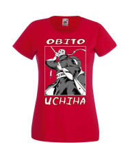 Дамска Тениска Manga Anime Naruto Obito Uchiha